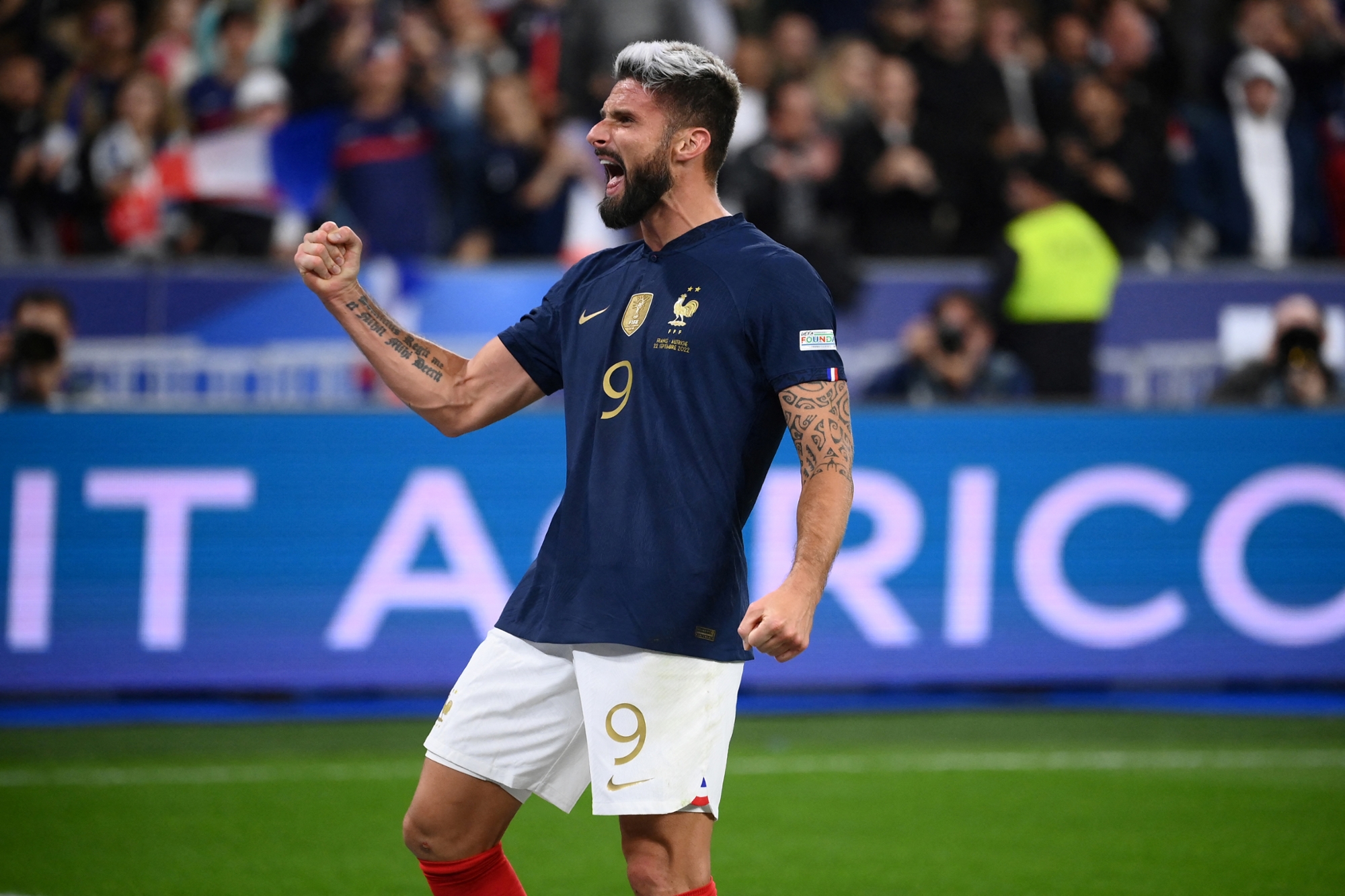 giroud equipe de france