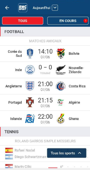 rmc sport streaming